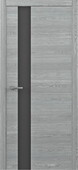 Дверь Albero Status G Дуб скальный стекло черное