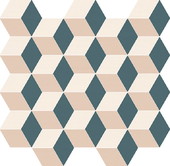 Мозаика Italon Element Куб Клоуд 30,5*33