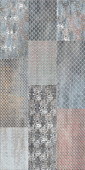 Плитка настенная Azori 31,5*63 Pandora Grafite Ornamen