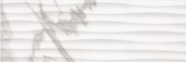Плитка настенная LB Ceramics рельеф Миланезе дизайн каррара волна 1064-0158 белая 20х60
