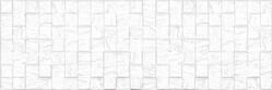 Ceramica Classic Eridan Плитка настенная белая мозаика 17-30-01-1172 20х60