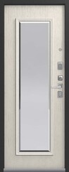Входная дверь Центурион LUX-1 Серебро антик - Полярный дуб