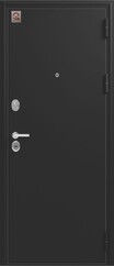 Входная дверь Центурион LUX-6 Черный шёлк - Софт белый