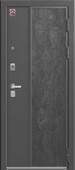Входная дверь Центурион LUX-7 Серый шёлк + Серый камень Софт грей