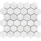 Мозаика Starmosaic Hexagon small Carrara Matt 265х278