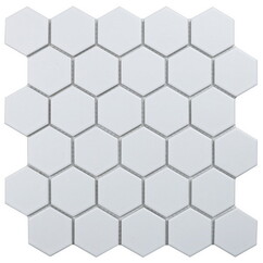 Мозаика Starmosaic Hexagon small White Glossy 265х278
