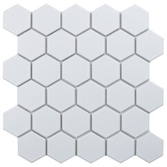 Мозаика Starmosaic Hexagon small White Matt 265х278